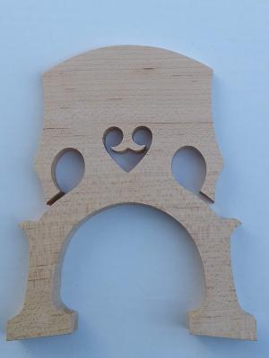 4/4 SIZE DOUBLE BASS BRIDGE MAPLE CONTRABASS